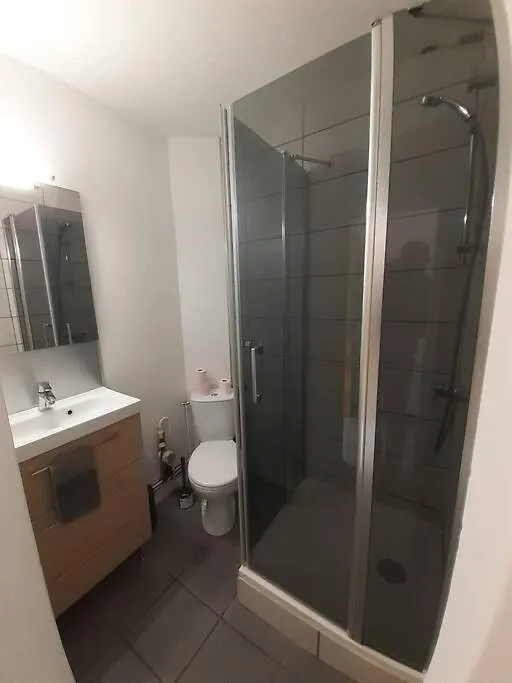 Apartment Ferienwohnung Beau T1 2 Personnes Bergson Saint-Etienne